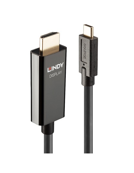 43315 adaptador de cable de vídeo 5 m USB Tipo C HDMI tipo A (Estándar) Negro