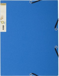 56982E carpeta Papel Azul A4