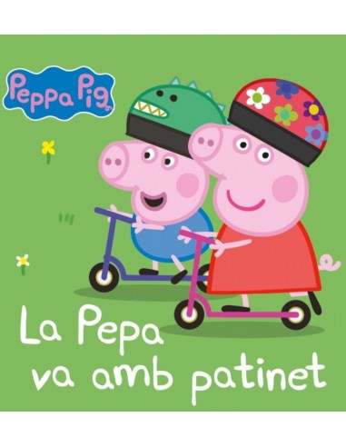 Peppa Pig Llibre de cartro Pepa va amb patinet La