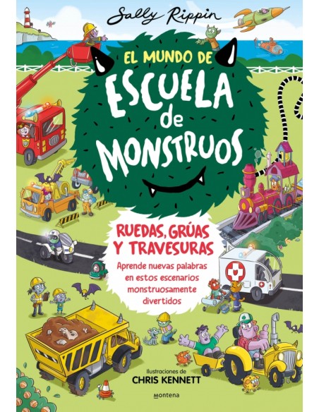 El Mundo de Escuela de Monstruos Ruedas vias y travesuras