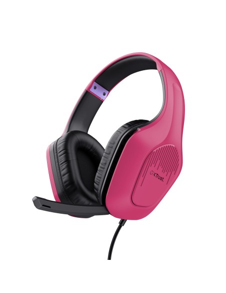 GXT 415P Zirox Auriculares Alámbrico Diadema Juego Rosa