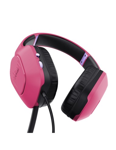 GXT 415P Zirox Auriculares Alámbrico Diadema Juego Rosa
