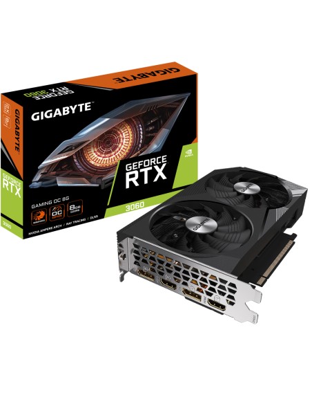 GAMING GeForce RTX 3060 OC 8G (rev. 2.0) NVIDIA 8 GB GDDR6 GAMING GeForce RTX 3060 OC 8G (rev. 2.0) NVIDIA 8 GB GDDR6
