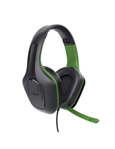 GXT 415X ZIROX Auriculares Alámbrico Diadema Juego Negro, Verde