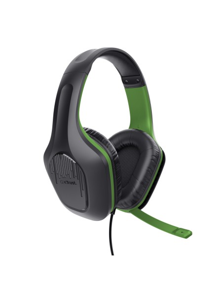 GXT 415X ZIROX Auriculares Alámbrico Diadema Juego Negro, Verde