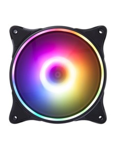 N18 ARGB Carcasa del ordenador Ventilador 12 cm Negro