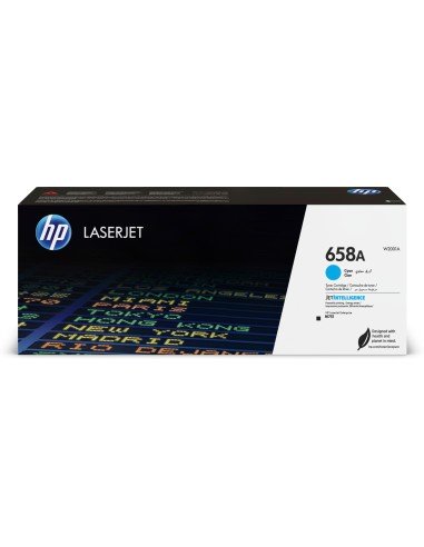Cartucho de tóner Original LaserJet 658A cian