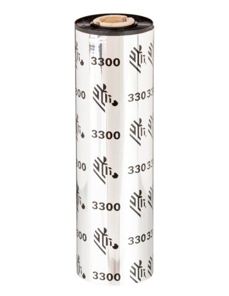 3300 Wax/ Resin cinta térmica 74 m Negro