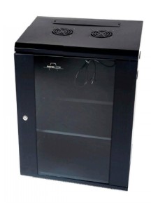 SH6618 18U Rack o bastidor independiente Negro