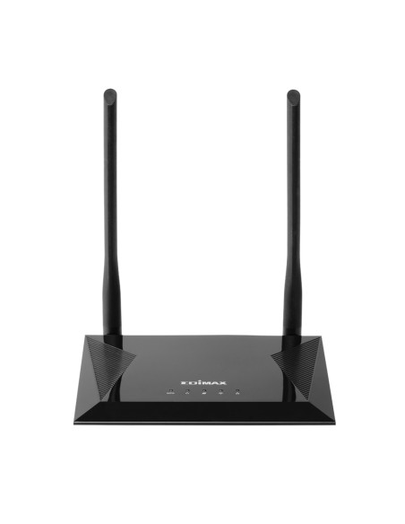 N300 router inalámbrico Ethernet rápido Banda única (2,4 GHz) Negro