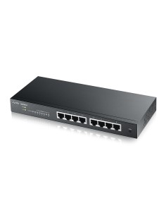 GS1900-8 Gestionado L2 Gigabit Ethernet (10/100/1000) Negro