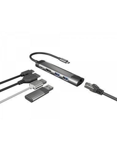 Fowler Go USB 3.2 Gen 1 (3.1 Gen 1) Type-C Acero inoxidable