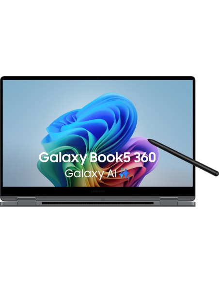 Galaxy Book5 360 Intel Core Ultra 7 256V Portátil 39,6 cm (15.6") Pantalla táctil Full HD 16 GB LPDDR5x-SDRAM 512 GB SSD Wi-Fi 7