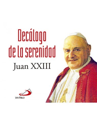 Decalogo de la serenidad