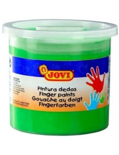 ESTUCHE 5 BOTES PINTURA DEDOS JOVI 125ML VERDE