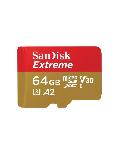 Extreme 64 GB MicroSDXC UHS-I Clase 10