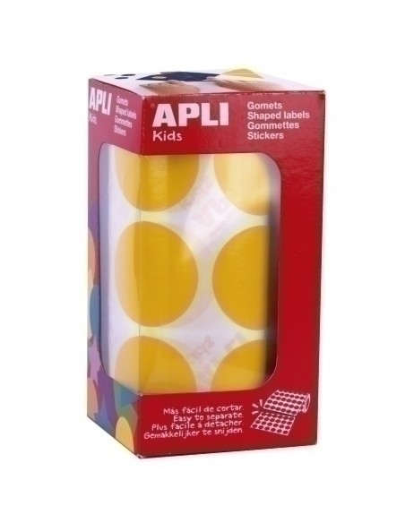 GOMETS APLI (17865) REDONDO Ø33 AMARILLO