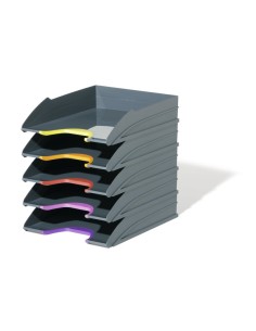 VARICOLOR Plástico Antracita, Multicolor