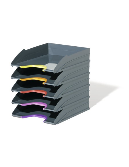 VARICOLOR Plástico Antracita, Multicolor