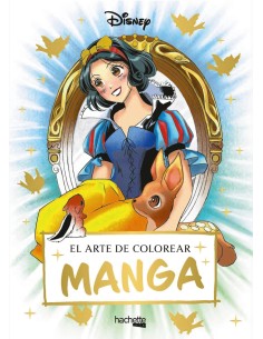 El arte de colorear manga Disney