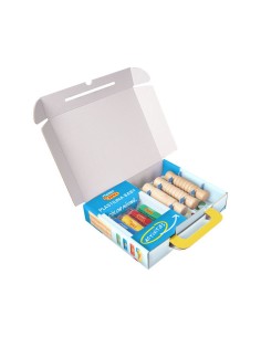 Mi primer kit de modelaje con rodillos de madera my first plastilina baby