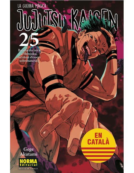 JUJUTSU KAISEN 25 CATALA