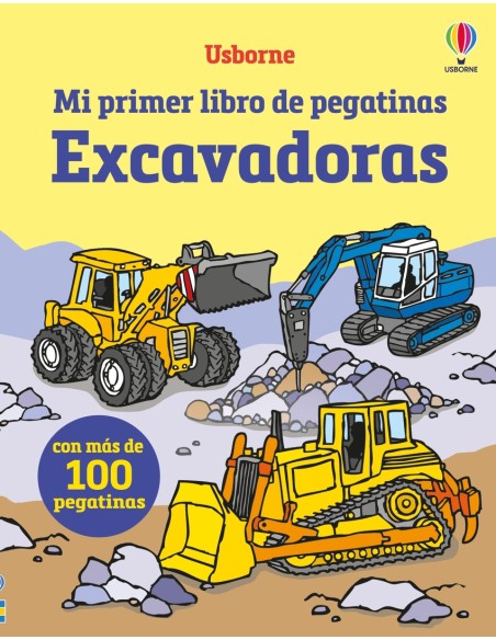EXCAVADORAS MI PRIMER LIB PEGATINAS