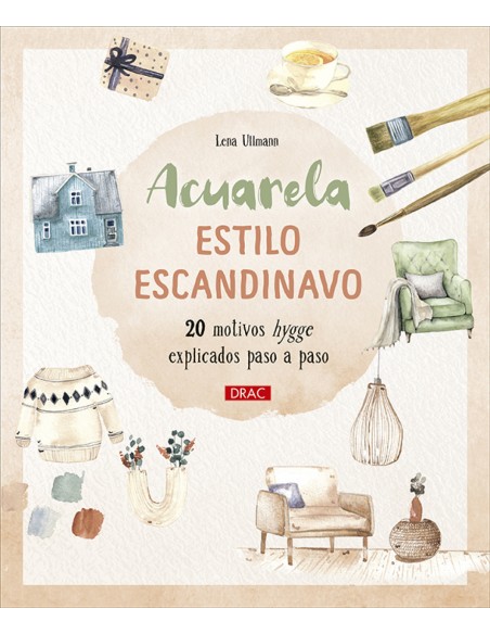 ACUARELA ESTILO ESCANDINAVO