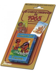 Baraja familias de 7 paises 42 Naipes