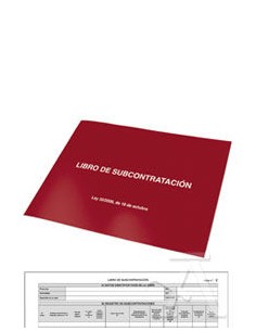 LIBRO SUBCONTRATACION A4 APAISADO 10H AUTOCOP CASTELLANO