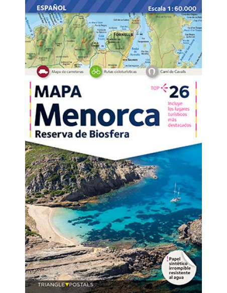 Mapa Menorca