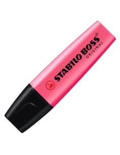 C 10 marcador fluorescente rosa stabilo boss 70 56