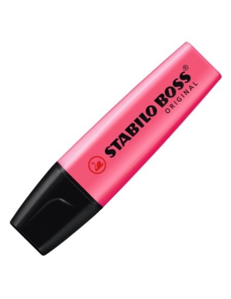 C 10 marcador fluorescente rosa stabilo boss 70 56