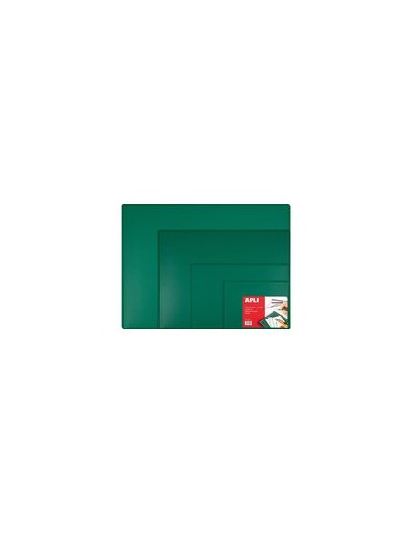 TABLA DE CORTE 300X220X3 MM A4 COLOR VERDE APLI