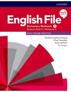 ENGLISH FILE ELEMENTARY MULTIPACK A FOURTH EDITION