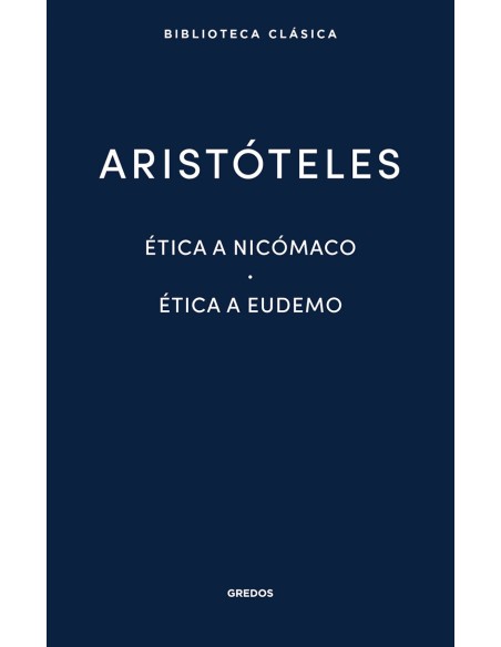 ETICA A NICOMACO ETICA A EUDEMO ARISTOTELES