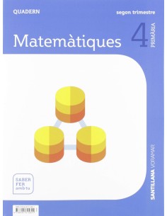 QUADERN MATEMATIQUES 2 4TPRIMARIA SABER FER AMB TU VALENCIA 2019