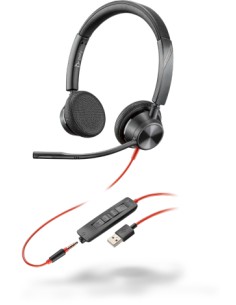 3325 Auriculares Alámbrico Diadema Llamadas/Música USB tipo A Negro