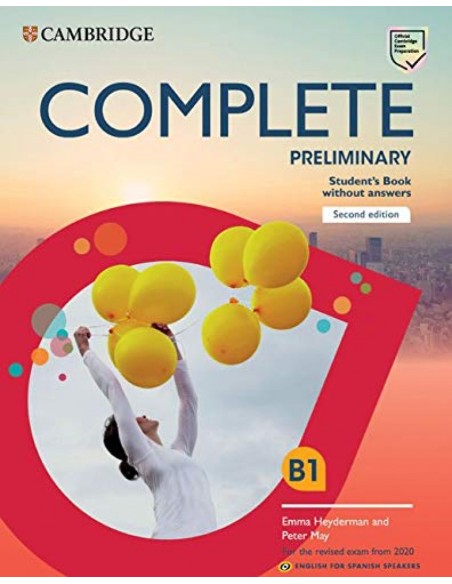 COMPLETE PRELIMINARY B1STUDENT S BOOK WITH ANSWER