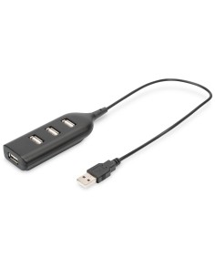 Concentrador USB 2.0, 4 puertos