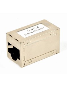 NCA-LC6S-01 cambiador de género para cable RJ-45 Beige