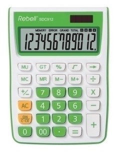 CALCULADORA MESA REBELL 12 DIG. 912 VE