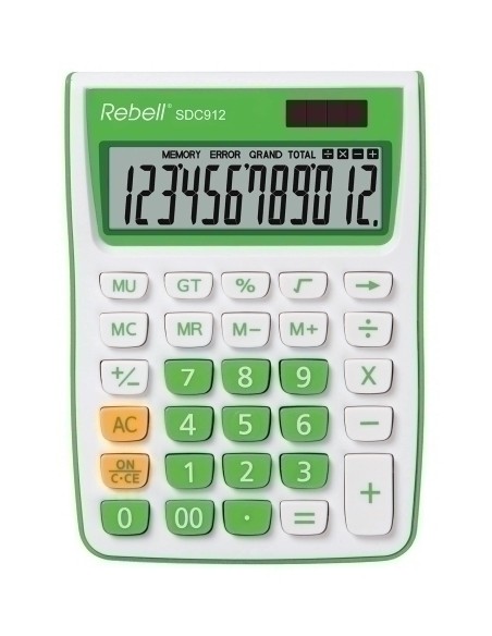 CALCULADORA MESA REBELL 12 DIG. 912 VE