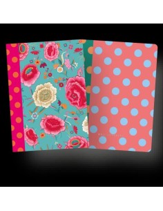 pack 2cuadernos cosidos grandes rocio peralta