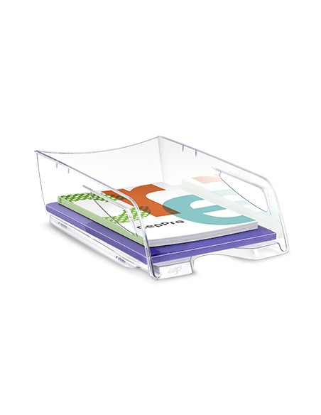 1002200111 bandeja de escritorio/organizador Poliestireno (PS) Transparente 1002200111 bandeja de escritorio/organizador Poliestireno (PS) Transparente