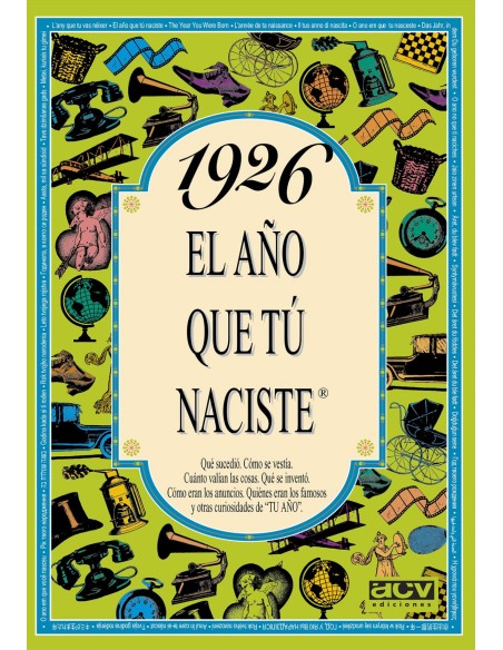 1926 ano que tu naciste