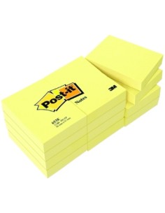 653GE etiqueta autoadhesiva Amarillo 12 pieza(s)