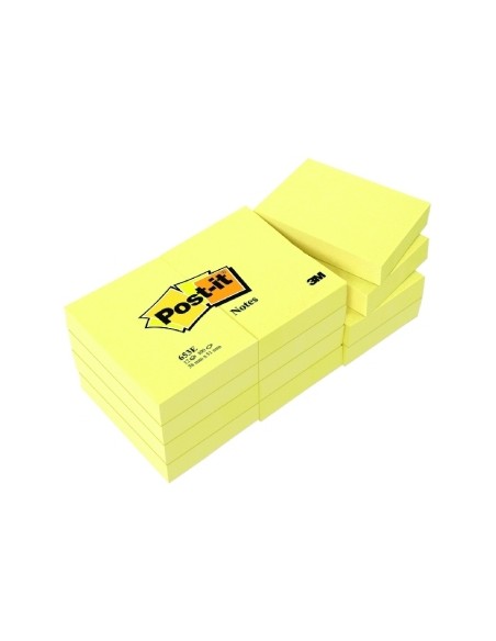 653GE etiqueta autoadhesiva Amarillo 12 pieza(s)