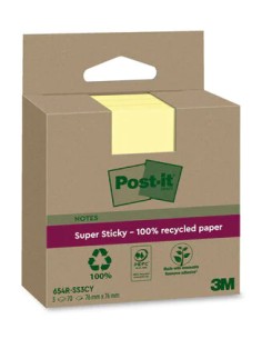 7100285104 nota autoadhesiva Plaza Amarillo 70 hojas Autoadhesivo