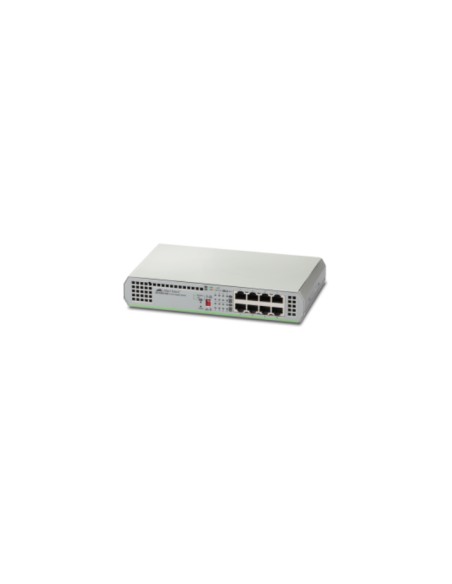 AT-GS910/8-50 No administrado Gigabit Ethernet (10/100/1000) Gris